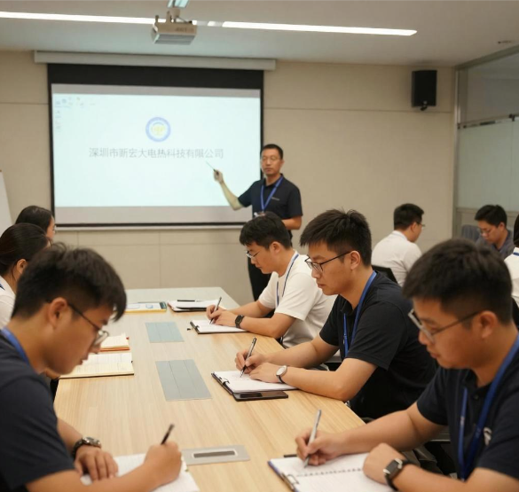​Unite for Growth, Build a New Journey Together – Den nya personalutbildningen av Shenzhen Xinhongda Electric Heating Technology Co., Ltd. avslutades framgångsrikt